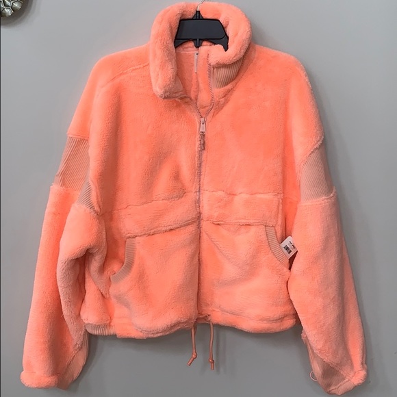 Free People Seeing Stars Fleece Jacket 